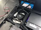 inside PC with AIO cooler installed