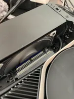 pci-e riser cable clearance with fan running